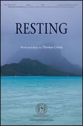 Resting SATB choral sheet music cover